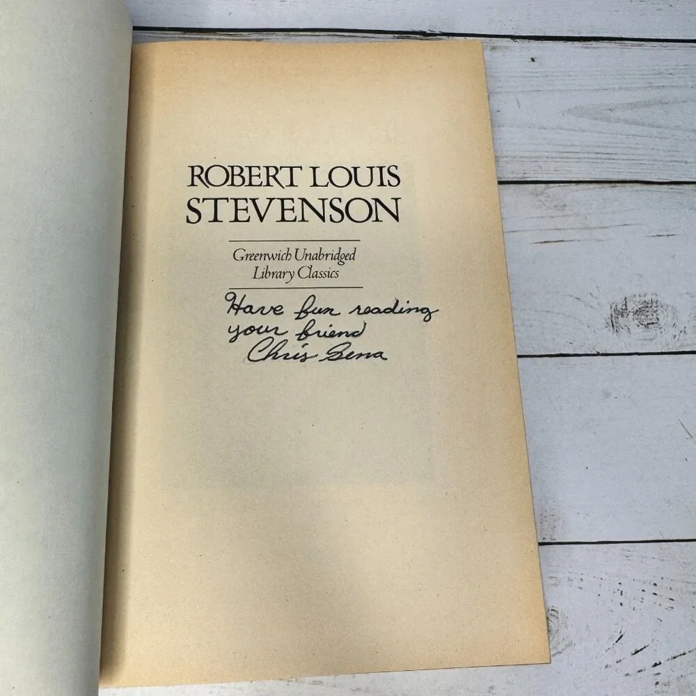 Greenwich Unabridged Library Classics Robert Louis Stevenson 1983 Illustrated HC